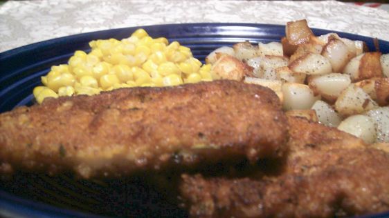 Pounded Pork Chop For Two recipe