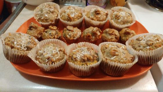 Zucchini Carrot Muffins recipe