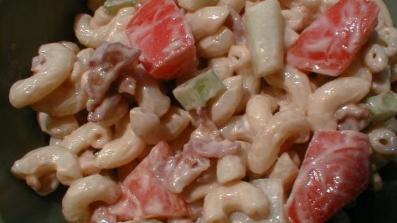 Bacon Tomato Macaroni Salad recipe