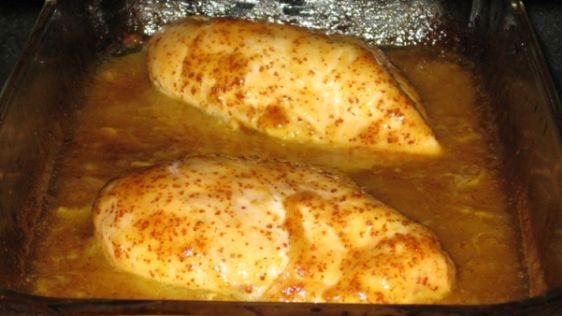 Golden Glazed Chicken recipe