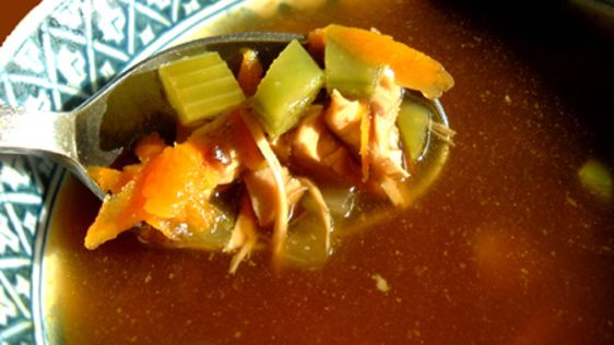 Hot And Sour Turkey Soup recipe