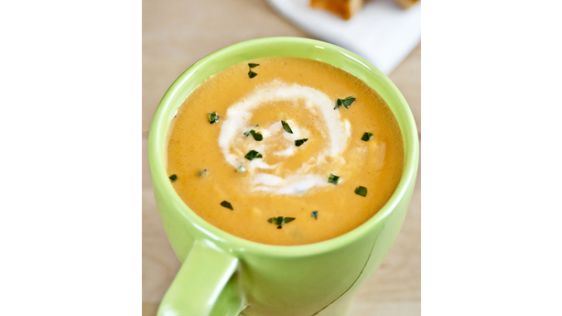 Creamy Carrot Orange Soup recipe