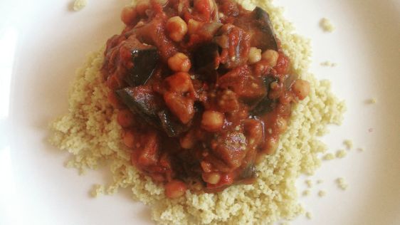 Moroccan Chickpea And Eggplant Aubergine Stew recipe