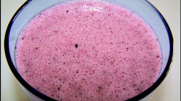 Blueberry Banana Batido recipe