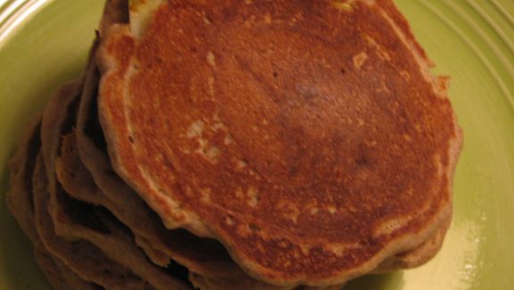 Whole Wheat Cinnamon Apple Pancakes recipe