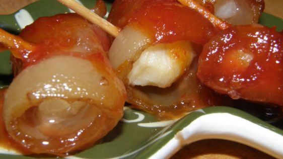Bacon Wrapped Water Chestnut recipe