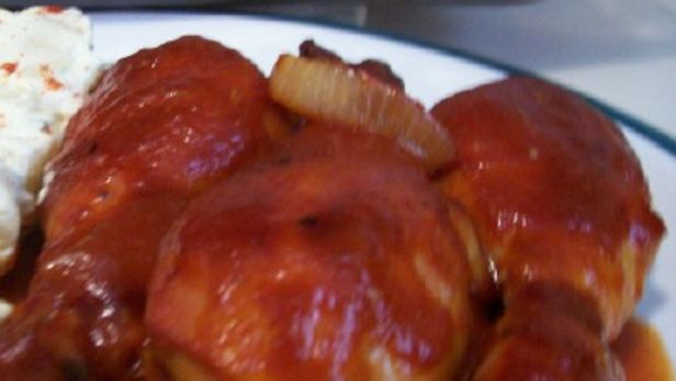 Easy Honey Barbecue Chicken Drumsticks recipe