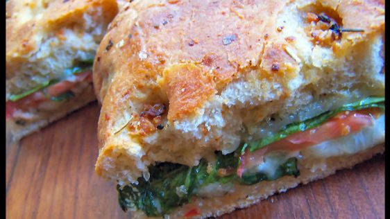 Stuffed Focaccia recipe