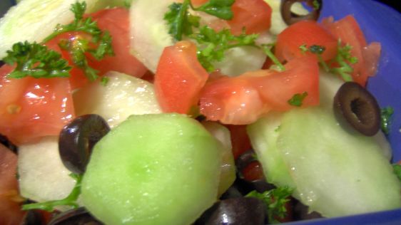 Greek Diced Vegetable Salad recipe