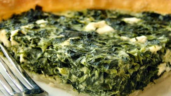Greek Spinach Quiche recipe