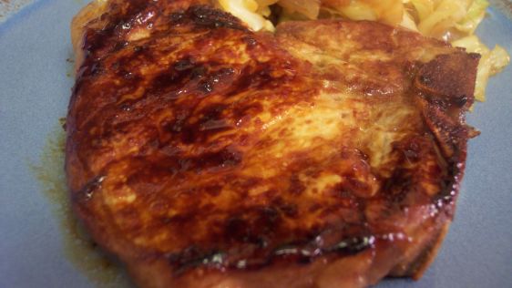 Asian Grilled Pork Chops recipe