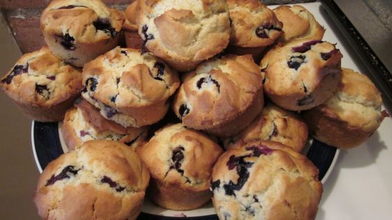 Tims Mom's Blueberry Muffins recipe