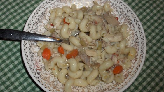 Roasted Chicken And Vegetable Soup recipe