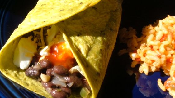 Pass It Along Black Bean Burritos recipe
