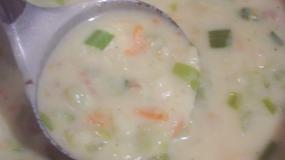 B L P Bacon Leek Potato Soup recipe