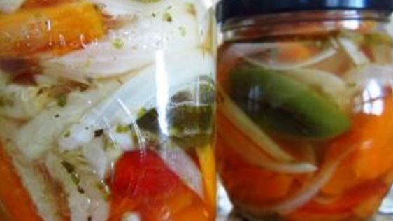 Mexican Style Hot Pickled Carrots recipe
