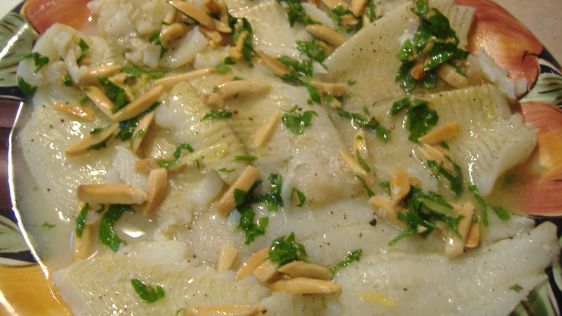 Flounder Amandine recipe
