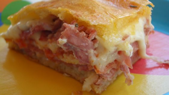 Italian Antipasto Squares recipe