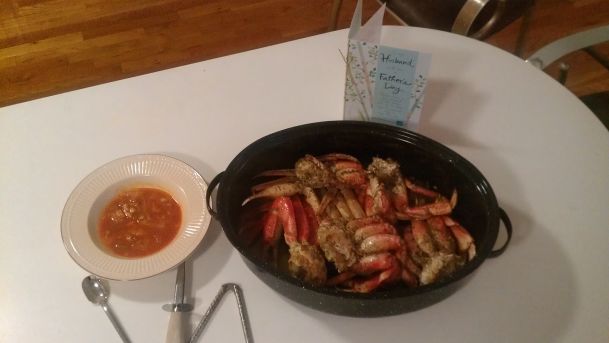 Garlic Roasted Dungeness Crab recipe