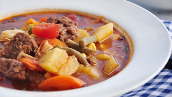 Stacy's Favorite Vegetable Beef Soup recipe