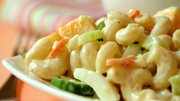 Healthy Macaroni Salad recipe