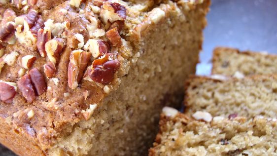 Maple Walnut Banana Bread recipe