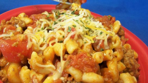 Speedy Chili With Macaroni recipe
