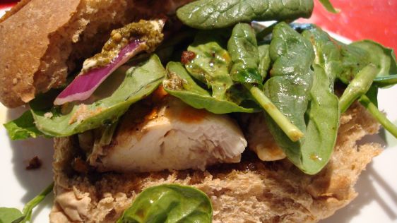 Tuscan Chicken Sandwich recipe