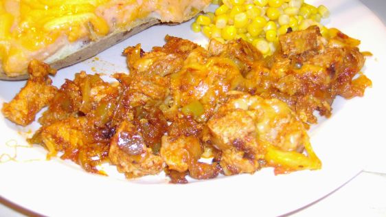 Mexican Pork Cubes recipe