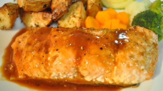 Brown Sugar Glazed Salmon recipe