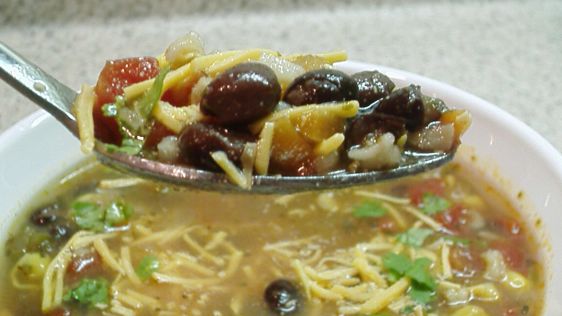 Ultimate Black Bean And Rice Soup recipe
