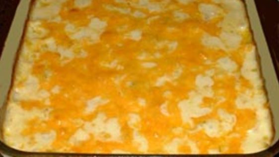 Hominy Green Chile Casserole recipe