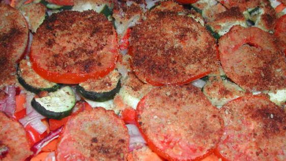 Tomato Vegetable Casserole recipe