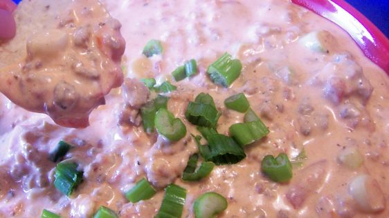 Manly Sausage Dip recipe