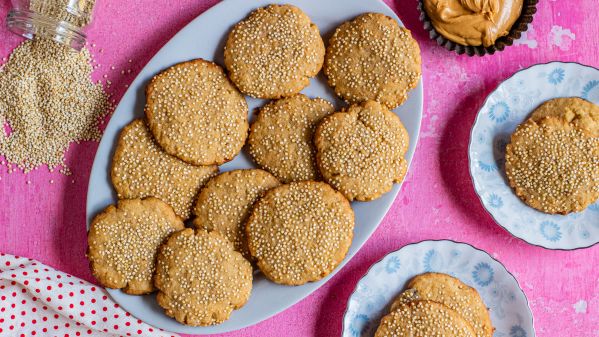 Quinoa Tahini Cookies recipe