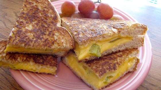 Green Chili Grilled Cheese recipe