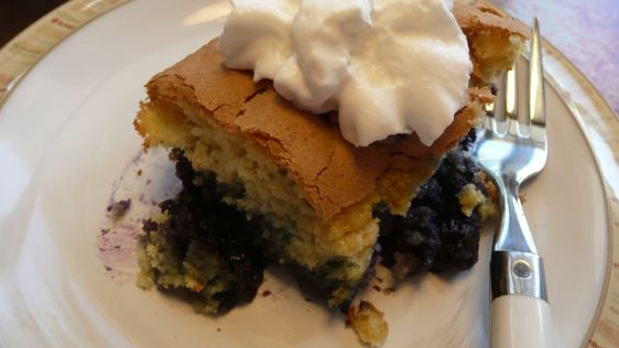 Bubublueberry Upside Down Cake recipe
