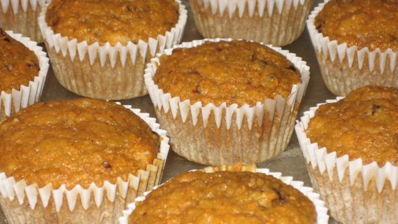 Eggless Vegan Carrot Cake Cupcakes recipe