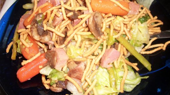 Asian Style Ham Noodle Saladwhat To Do With Ham Leftovers recipe