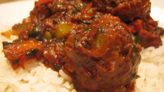 Curried Lamb Meatballs recipe