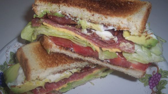 Blt Salami Sandwich recipe