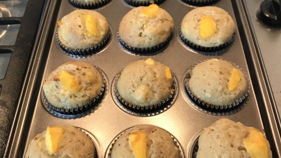 Peach Muffins recipe