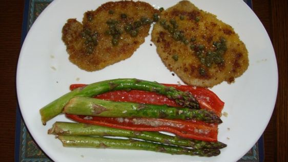 Boneless Pork Chops Milanese recipe