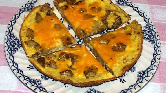 Potato Omelet Torta De Papas recipe