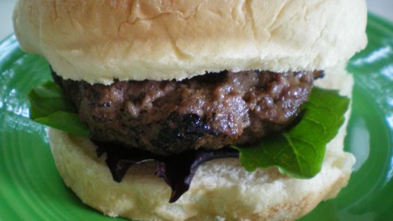 Spicy Broiled Hamburger Patties recipe