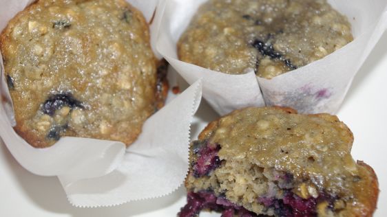 Cherry Oatmeal Muffins recipe
