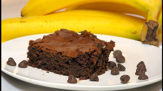 Banana Chocolate Chip Brownies recipe
