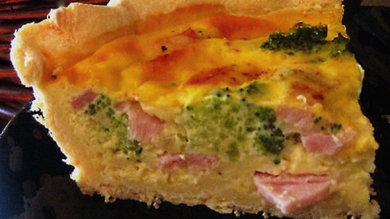 Ham And Broccoli Quiche recipe