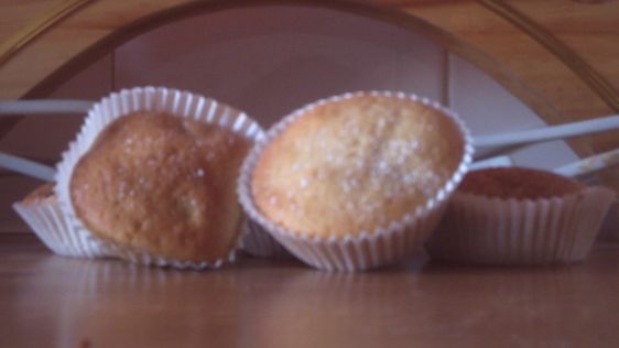 Reduced Sugar Blueberry Muffins recipe