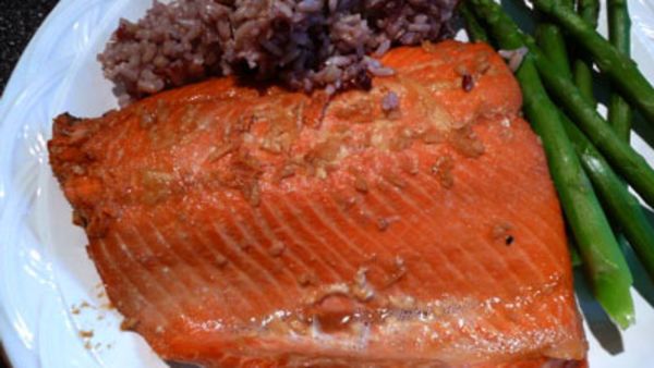 Orange Teriyaki Salmon recipe
